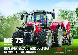 Трактори 4WD (задвиждане на четирите колела) Massey Ferguson MF 7S.165