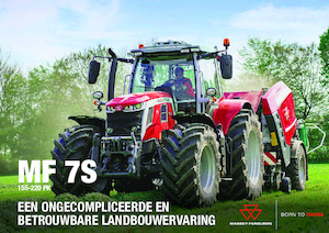 Трактори 4WD (задвиждане на четирите колела) Massey Ferguson MF 7S.165