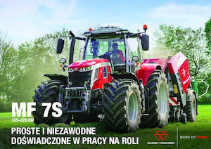Трактори 4WD (задвиждане на четирите колела) Massey Ferguson MF 7S.165