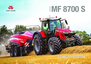 Трактори 4WD (задвиждане на четирите колела) Massey Ferguson MF 8732 S 