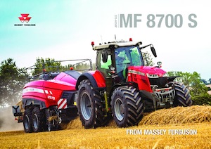 Трактори 4WD (задвиждане на четирите колела) Massey Ferguson MF 8732 S 