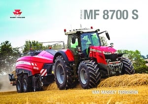 Трактори 4WD (задвиждане на четирите колела) Massey Ferguson MF 8732 S 