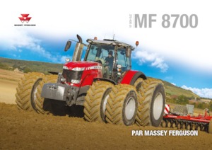 Трактори 4WD (задвиждане на четирите колела) Massey Ferguson MF 8740 S