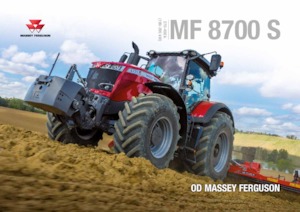Трактори 4WD (задвиждане на четирите колела) Massey Ferguson MF 8737 S