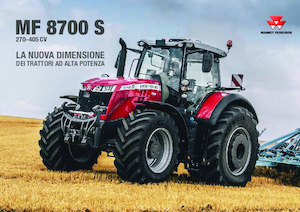 Трактори 4WD (задвиждане на четирите колела) Massey Ferguson MF 8730 S 