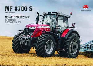 Трактори 4WD (задвиждане на четирите колела) Massey Ferguson MF 8737 S