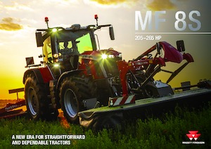 Трактори 4WD (задвиждане на четирите колела) Massey Ferguson MF 8S.265