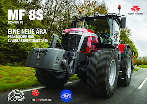 Трактори 4WD (задвиждане на четирите колела) Massey Ferguson MF 8S.305 