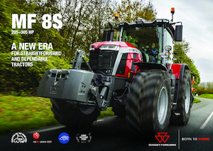 Трактори 4WD (задвиждане на четирите колела) Massey Ferguson MF 8S.305 