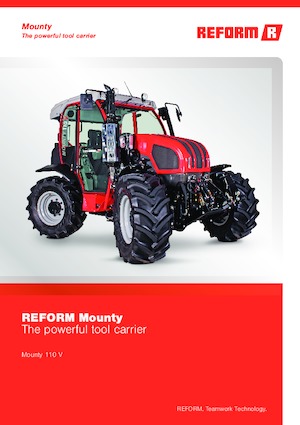 Трактори 4WD (задвиждане на четирите колела) Reform Werke Mounty 110 V