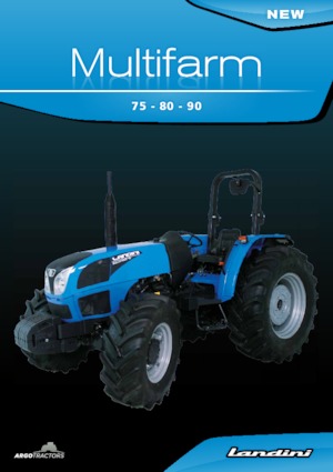Трактори 4WD (задвиждане на четирите колела) Landini Multifarm 80 