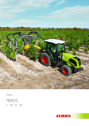 Трактори 4WD (задвиждане на четирите колела) Claas Nexos 230 FB