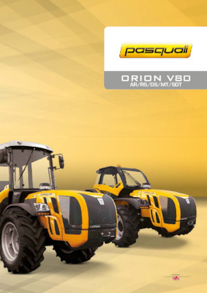 Трактори 4WD (задвиждане на четирите колела) Pasquali Orion V7.80 AR