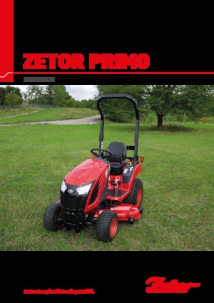 Трактори 4WD (задвиждане на четирите колела) Zetor Primo HT 20 NC
