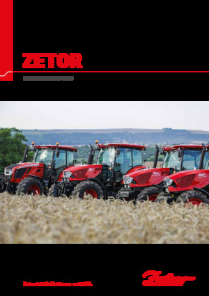 Трактори 4WD (задвиждане на четирите колела) Zetor Proxima CL 110
