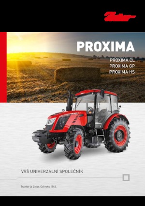 Трактори 4WD (задвиждане на четирите колела) Zetor Proxima HS 90