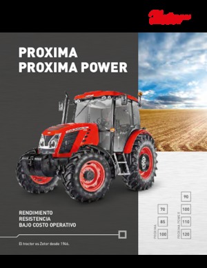 Трактори 4WD (задвиждане на четирите колела) Zetor Proxima HS 120
