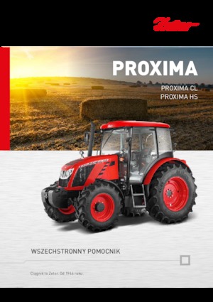 Трактори 4WD (задвиждане на четирите колела) Zetor Proxima HS 90