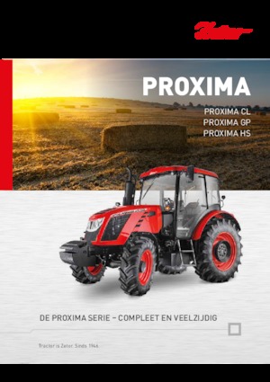 Трактори 4WD (задвиждане на четирите колела) Zetor Proxima GP 110