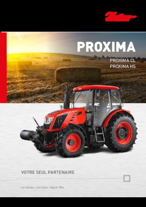 Трактори 4WD (задвиждане на четирите колела) Zetor Proxima HS 120