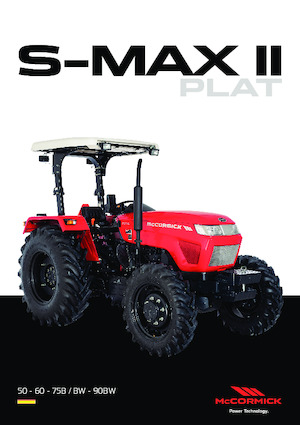 Трактори 4WD (задвиждане на четирите колела) McCormick S-Max II 75B-BW 