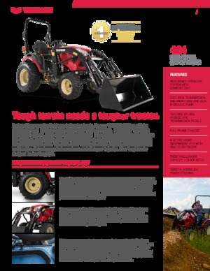 Общински трактори Yanmar SA424DHX