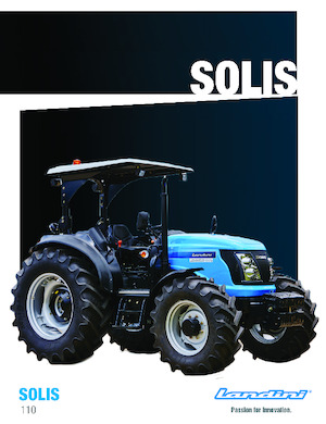 Трактори 4WD (задвиждане на четирите колела) Landini Solis 110