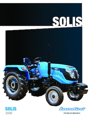 Трактори 4WD (задвиждане на четирите колела) Landini Solis 60