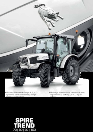 Трактори 4WD (задвиждане на четирите колела) Lamborghini Spire 80 Trend 