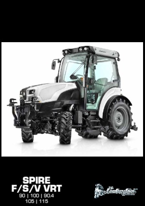 Трактори 4WD (задвиждане на четирите колела) Lamborghini Spire S 100 VRT 