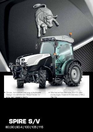 Трактори 4WD (задвиждане на четирите колела) Lamborghini Spire S 90.4 