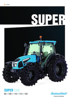 Трактори 4WD (задвиждане на четирите колела) Landini Super 115