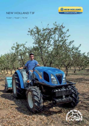 Трактори 4WD (задвиждане на четирите колела) New Holland T3.55 F
