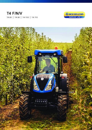 Трактори 4WD (задвиждане на четирите колела) New Holland T4.75 S