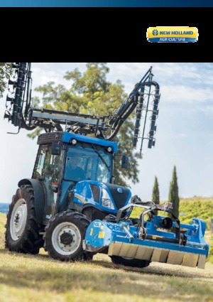 Трактори 4WD (задвиждане на четирите колела) New Holland T4.90 LP
