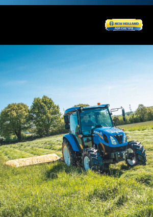Трактори 4WD (задвиждане на четирите колела) New Holland T4S.55 Rops