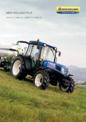 Трактори 4WD (задвиждане на четирите колела) New Holland T4.95 LP