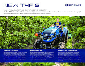Трактори 4WD (задвиждане на четирите колела) New Holland T4.90F S