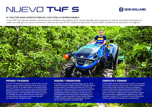 Трактори 4WD (задвиждане на четирите колела) New Holland T4.90F S