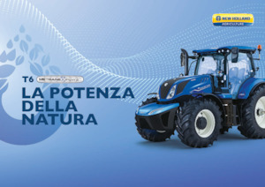 Трактори 4WD (задвиждане на четирите колела) New Holland T6.180 DC