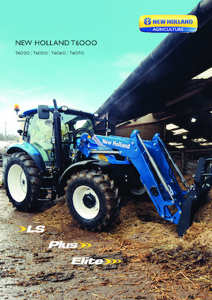 Трактори 4WD (задвиждане на четирите колела) New Holland T6020 LS