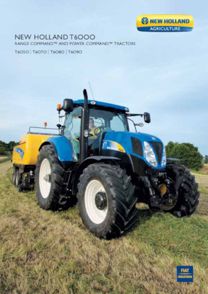 Трактори 4WD (задвиждане на четирите колела) New Holland T6070 RC