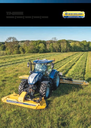 Трактори 4WD (задвиждане на четирите колела) New Holland T7.165 S