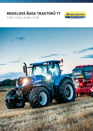Трактори 4WD (задвиждане на четирите колела) New Holland T7.230 AC