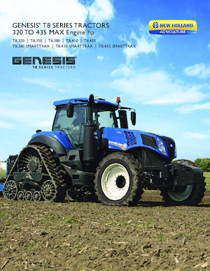 Трактори 4WD (задвиждане на четирите колела) New Holland T8.350 AC 
