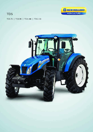 Трактори 4WD (задвиждане на четирите колела) New Holland TD5.75