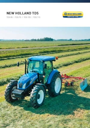 Трактори 4WD (задвиждане на четирите колела) New Holland TD5.85