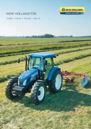 Трактори 4WD (задвиждане на четирите колела) New Holland TD5.85