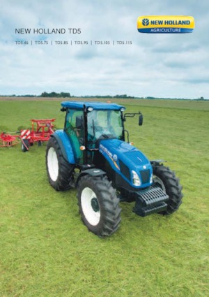 Трактори 4WD (задвиждане на четирите колела) New Holland TD5.85