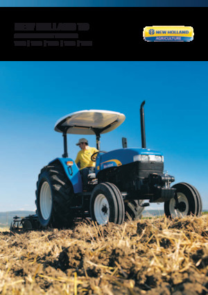 Трактори 4WD (задвиждане на четирите колела) New Holland TD80